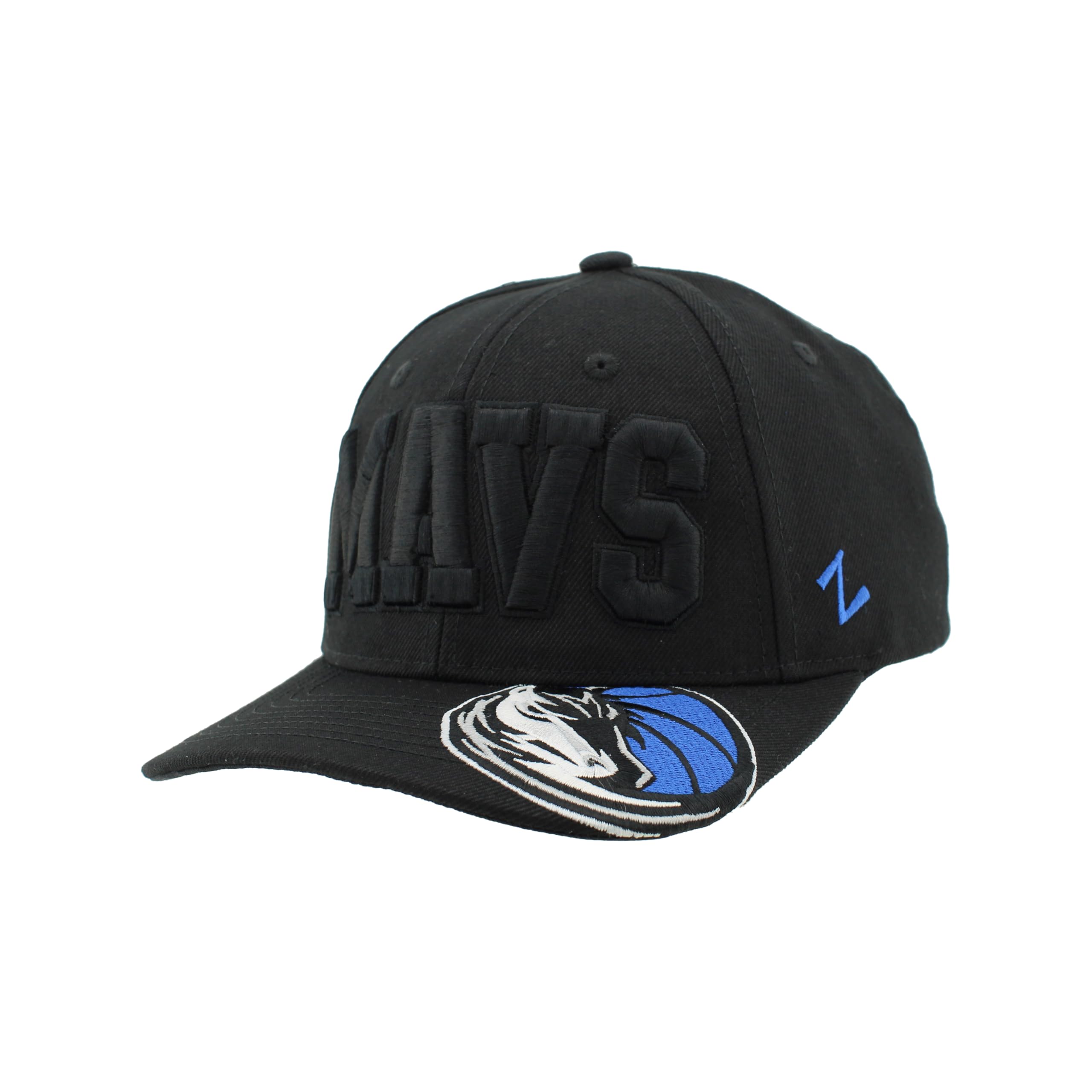 ZHATS NBA Unisex-Adult NBA Officially Licensed Adjustable Snapback Hat Contender Black