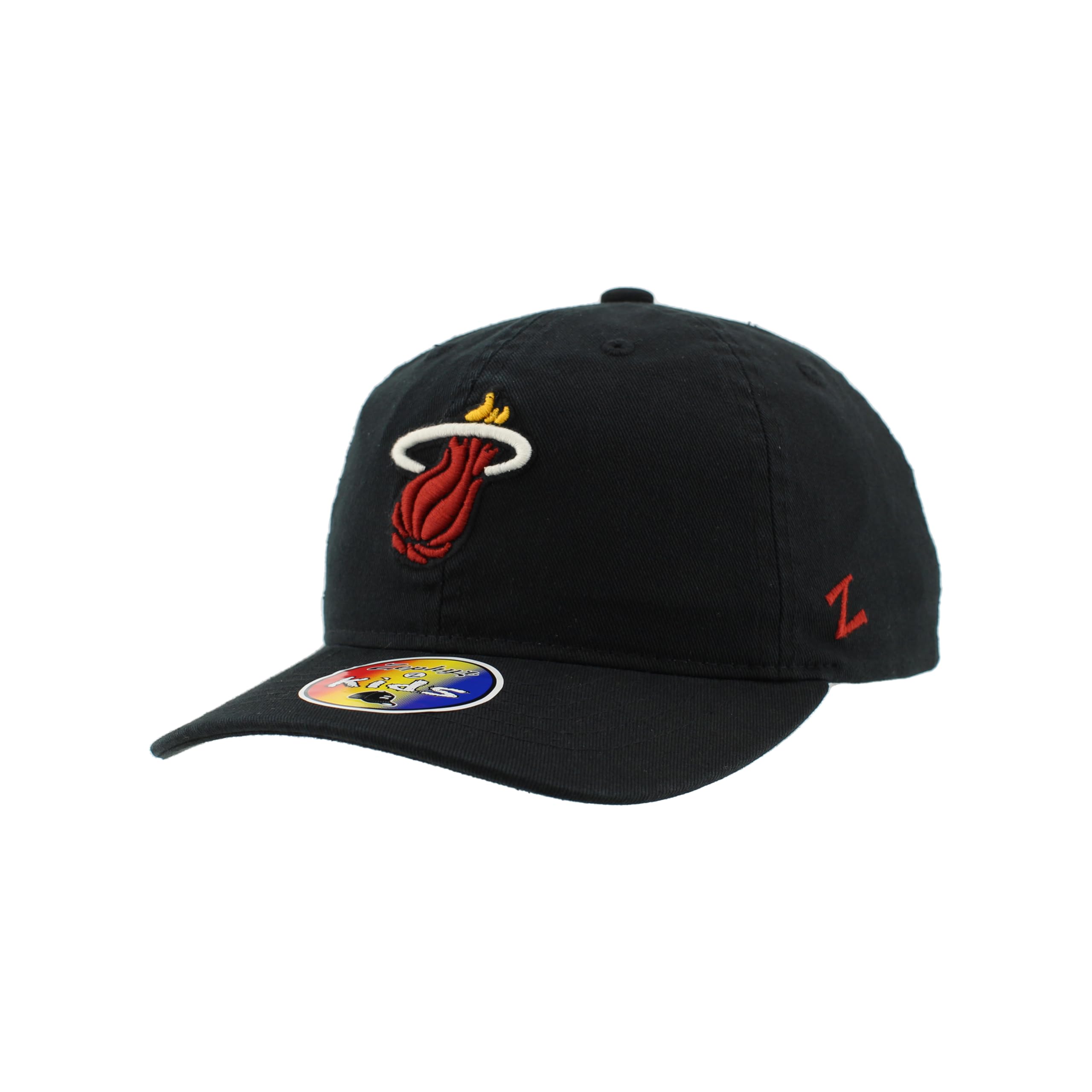 ZHATS NBA Unisex Kids NBA Officially Licensed Youth Adjustable Hat Scholarship Icon Black