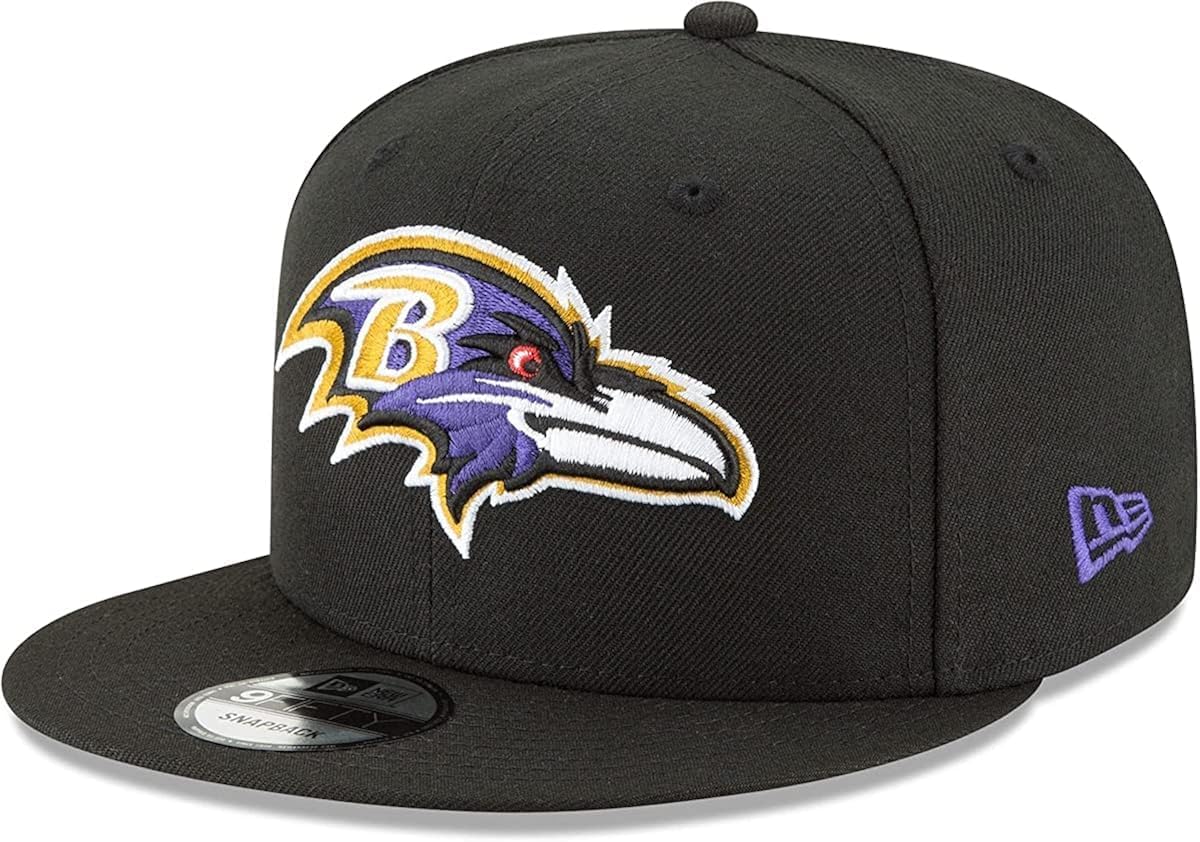 New Era NFL 9FIFTY Team Color Adjustable Snapback Hat Cap