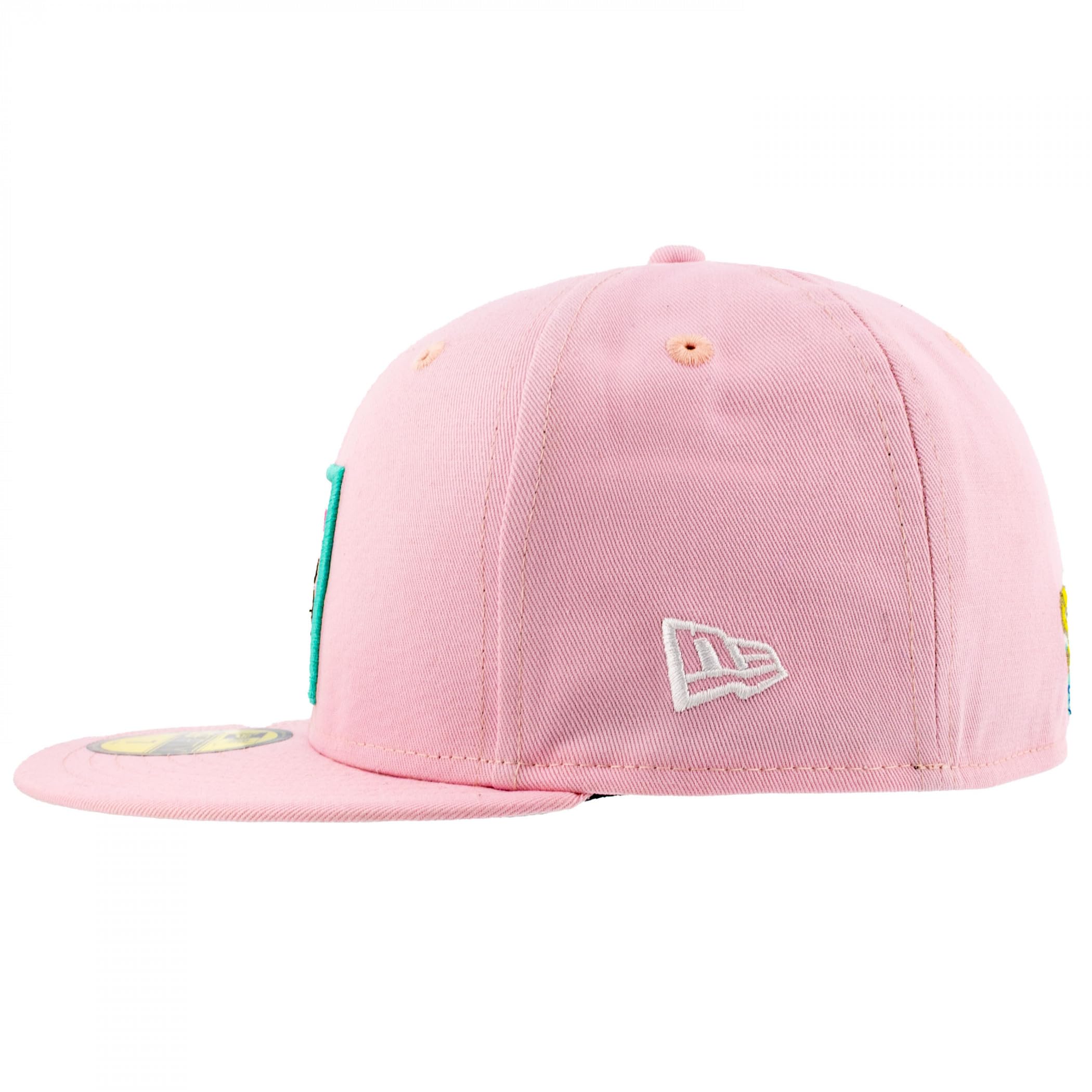 New Era Spongebob Squarepants Patrick Star 59Fifty Fitted Hat (US, Numeric, 8) Multicolor
