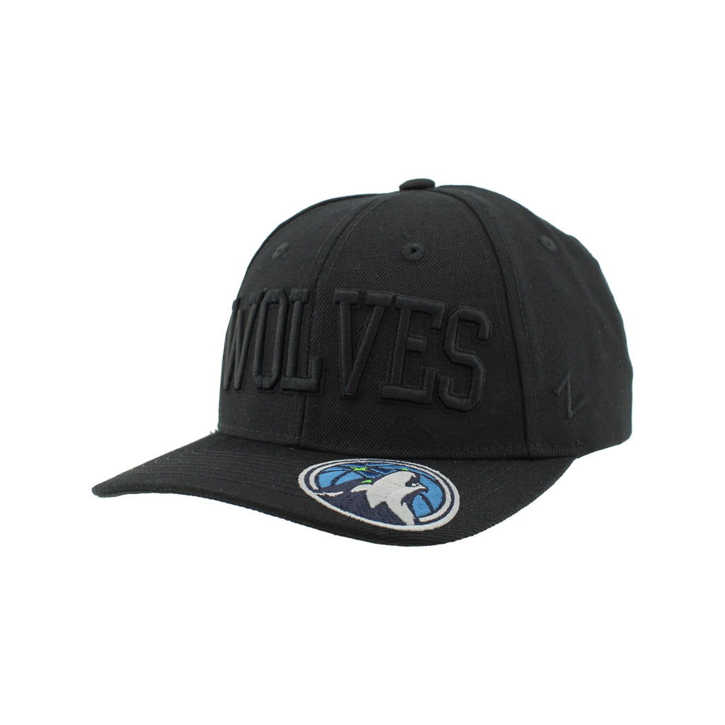 ZHATS NBA Unisex-Adult NBA Officially Licensed Adjustable Snapback Hat Contender Black