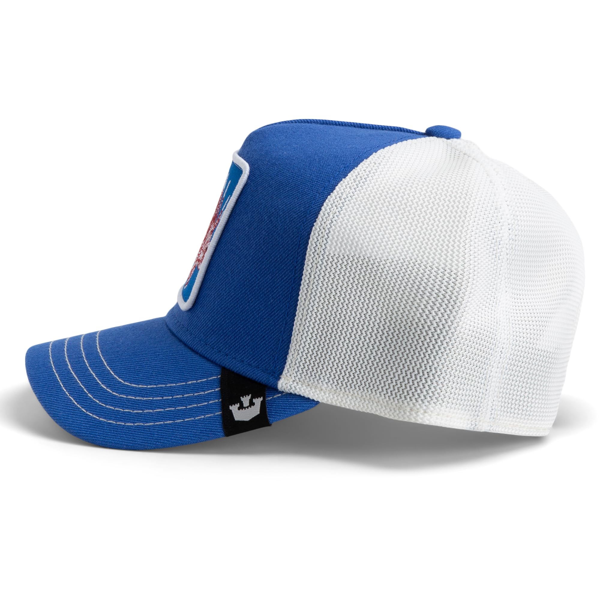 Goorin Lionfish Heat Trucker Hat for Men and Women, Royal Blue, One Size, Unisex