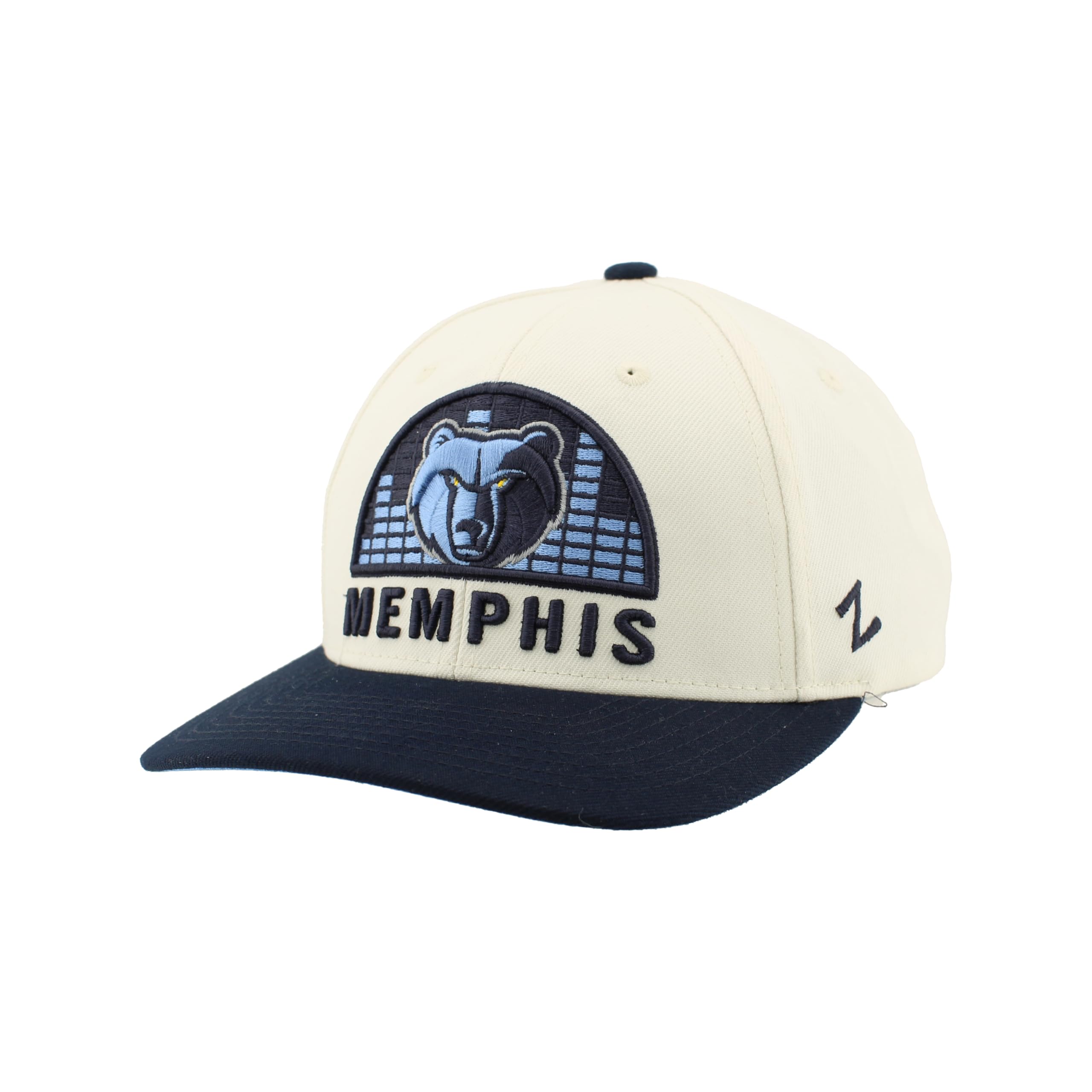 ZHATS NBA Unisex-Adult NBA Officially Licensed Adjustable Snapback Hat Contender Ivory