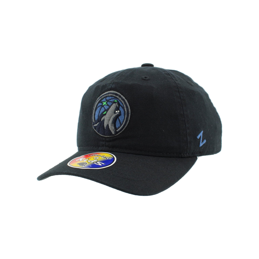 ZHATS NBA Unisex Kids NBA Officially Licensed Youth Adjustable Hat Scholarship Icon Black