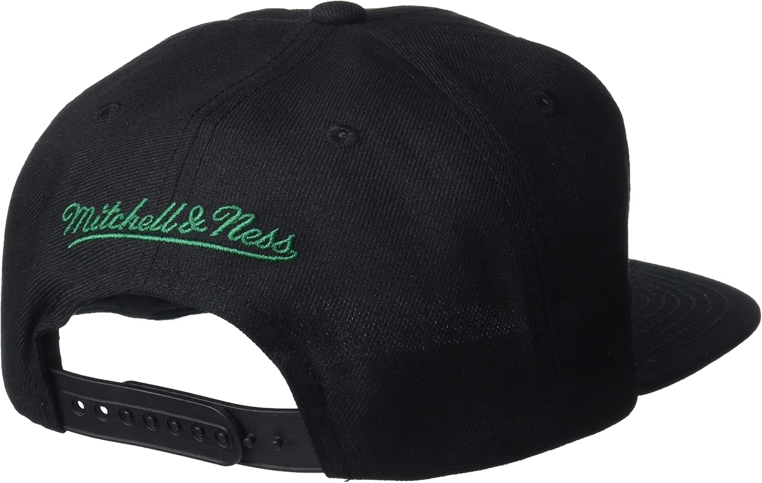 Mitchell & Ness Boston Celtics Core Basic Snapback Hat Adjustable Cap - Black