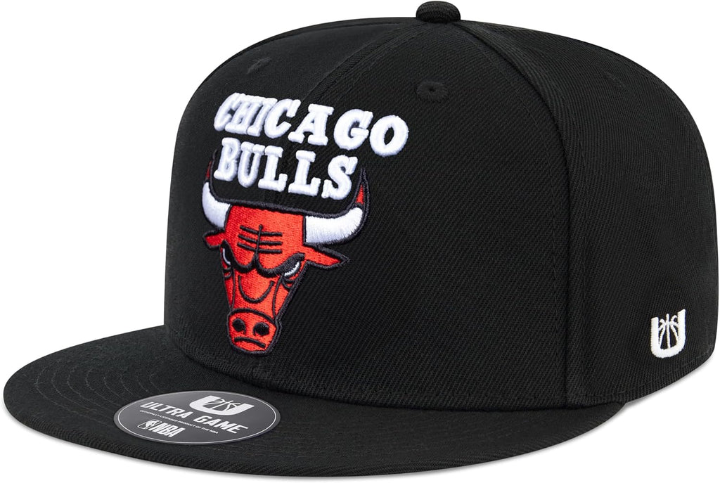 Ultra Game Men’s NBA Official Twill Snap Back Ultimate Baseball Cap Hat