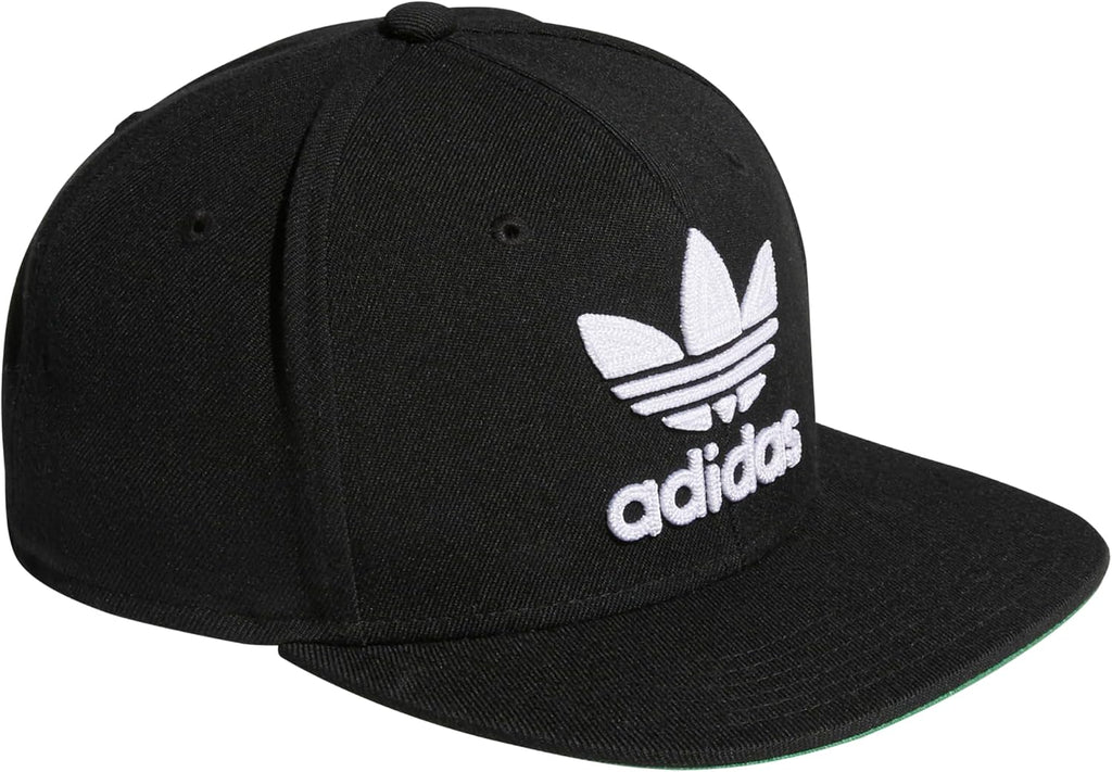 adidas Originals Men's Trefoil Chain Flatbrim Snapback Cap, One Size