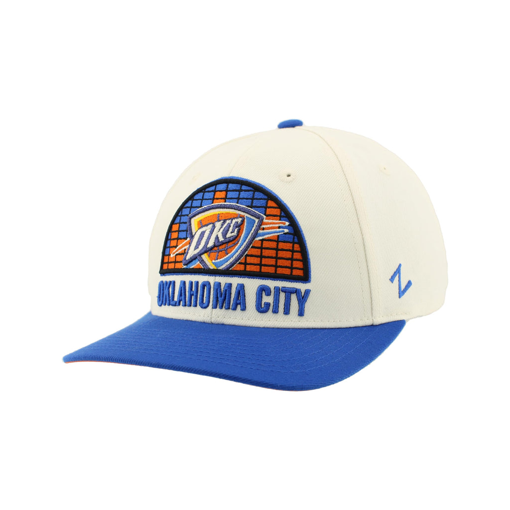 ZHATS NBA Unisex-Adult NBA Officially Licensed Adjustable Snapback Hat Contender Ivory