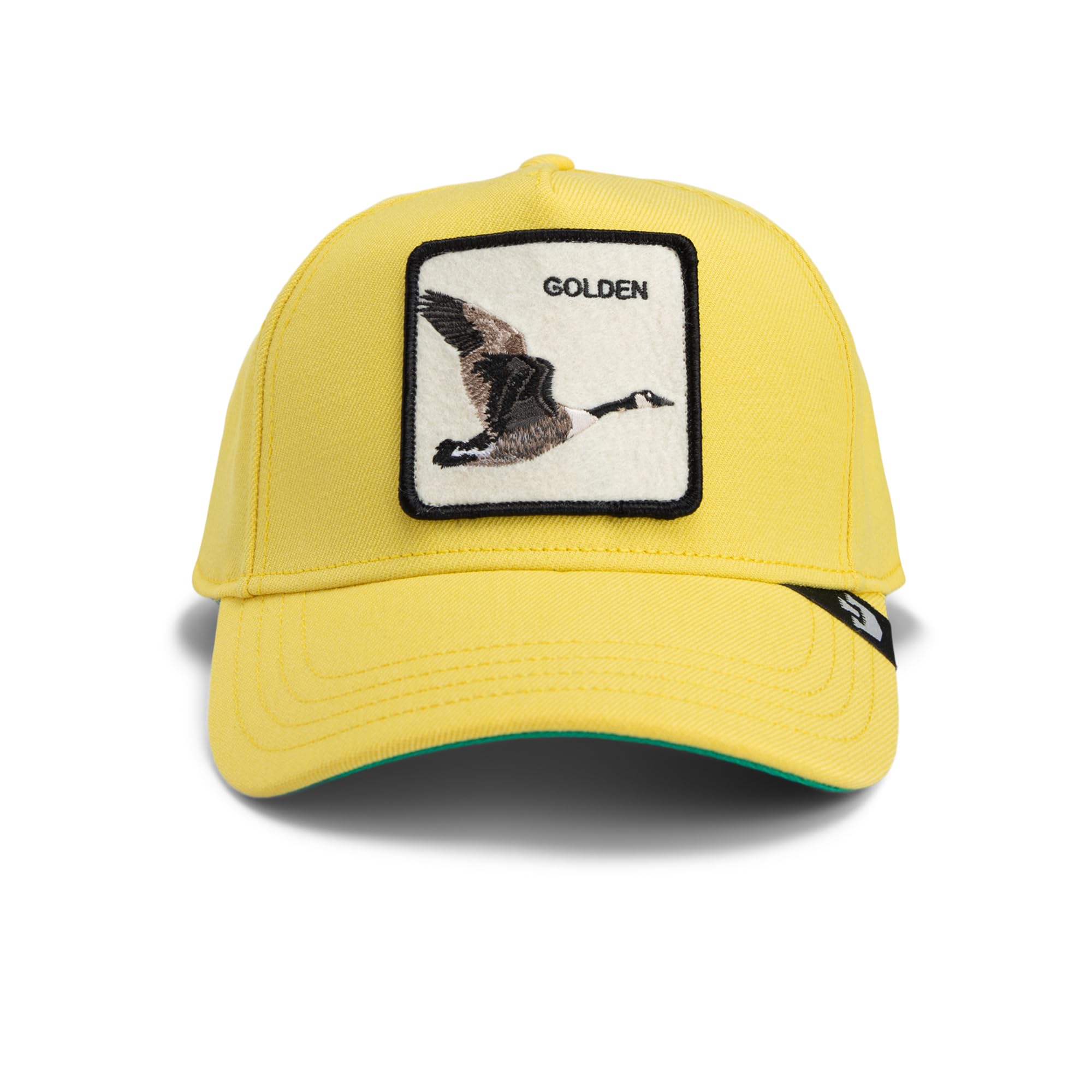 Goorin Bros. All Over Wool Collection Trucker Hat for Men and Women, Yellow (Goose Field 100), One Size