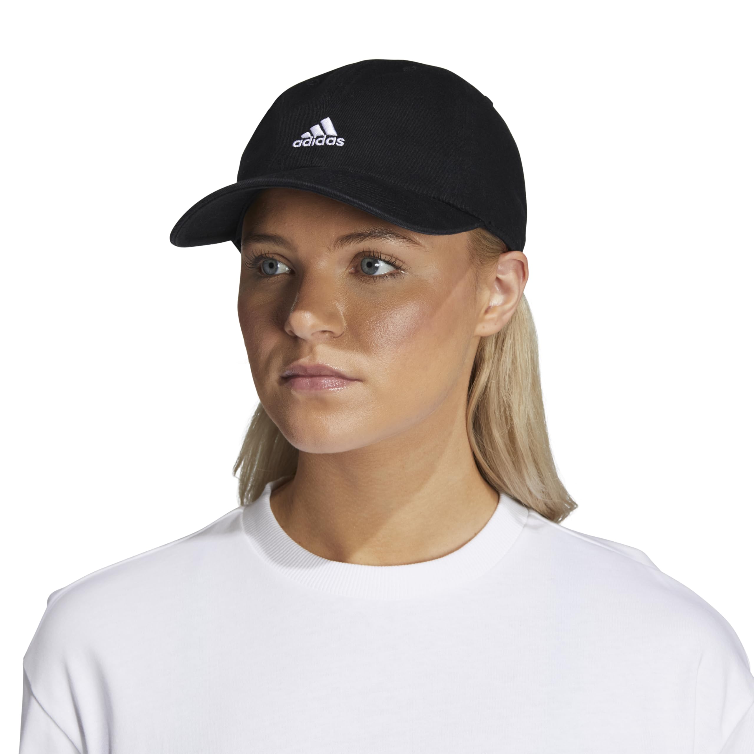 adidas Womens Saturday Baseball Cap – Adjustable Cotton Hat, Athletic Relaxed Fit