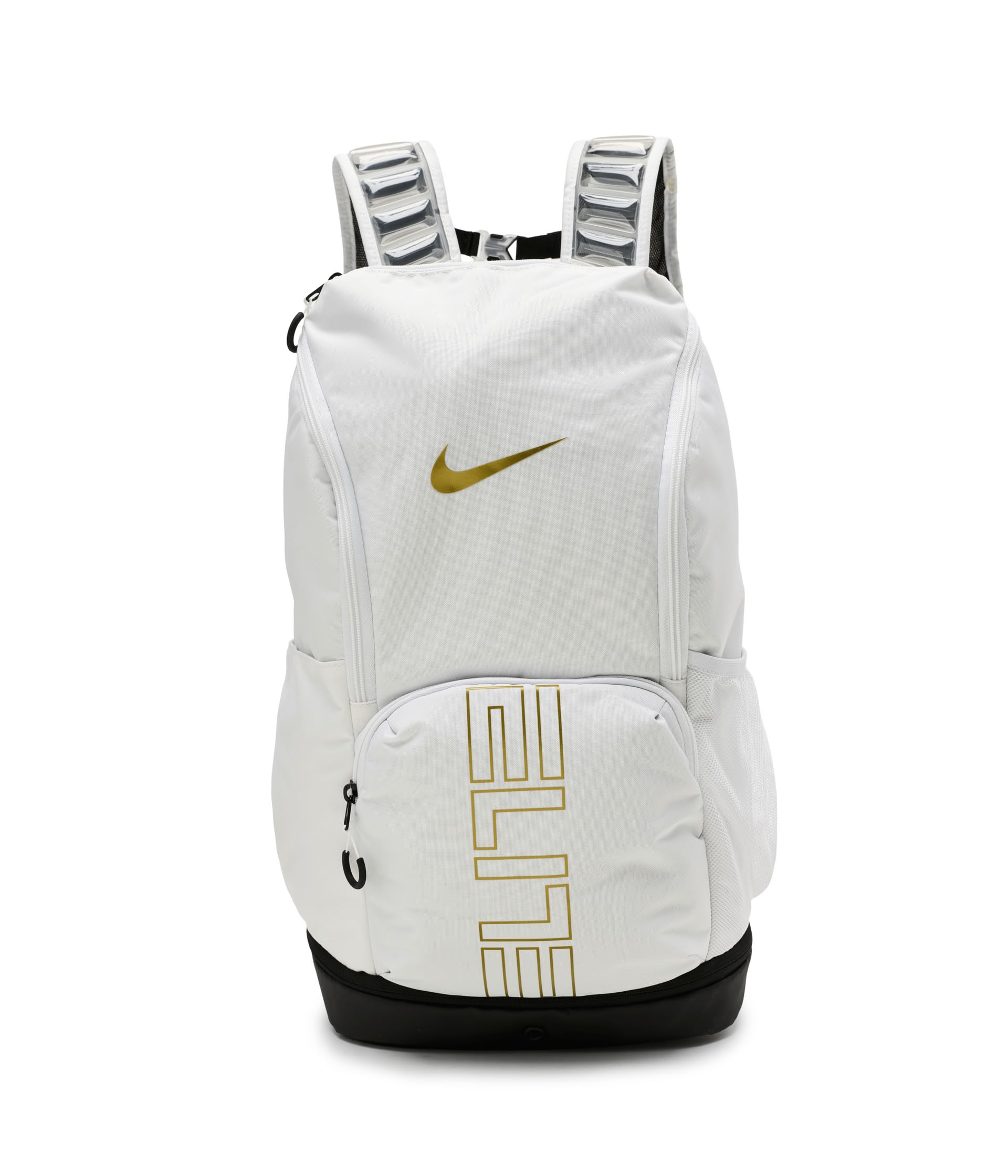 Nike, Unisex, Varsity Elite Backpack (32L), Black/Black/Metallic Silver, One Size