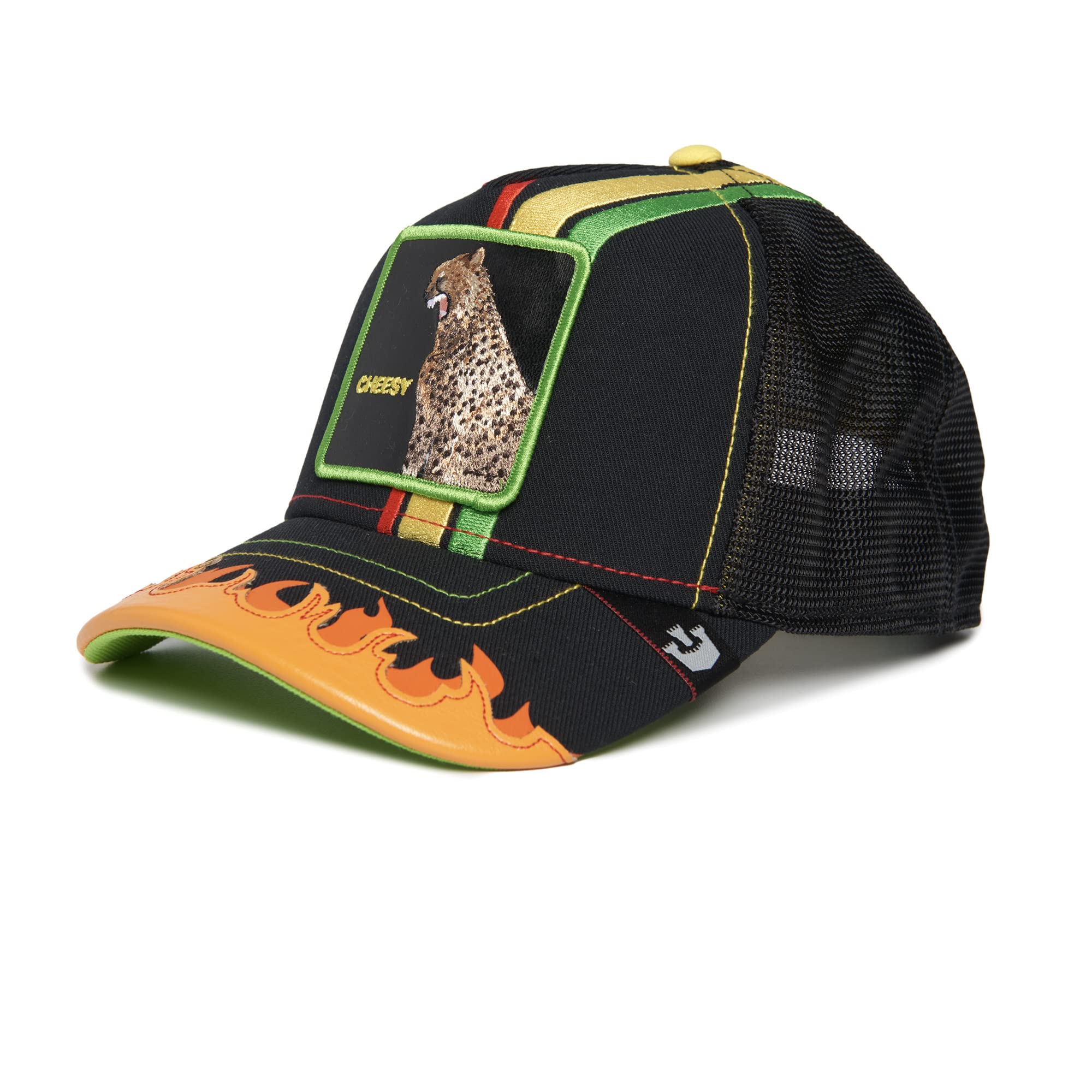 Goorin Bros. The Farm Supercharged Collection Trucker Hat for Men and Women, Black (Dangerously), One Size