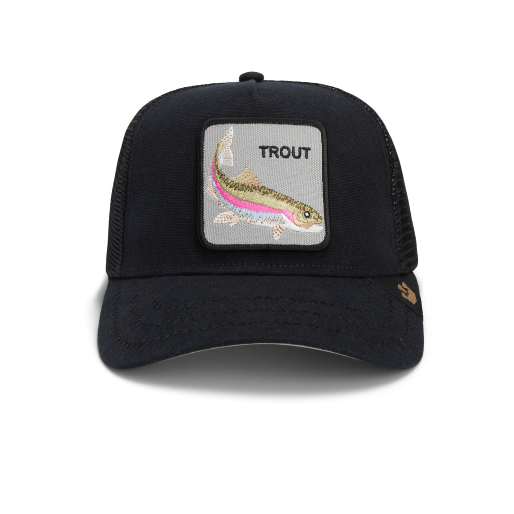 Goorin Bros. Duck Canvas Collection Trucker Hat for Men and Women, Black (Catch You Later), One Size