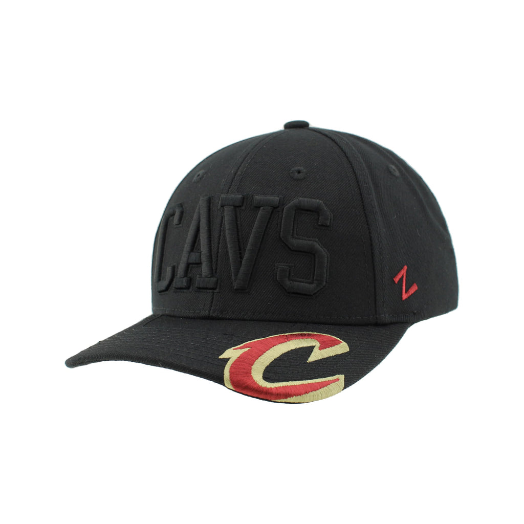 ZHATS NBA Unisex-Adult NBA Officially Licensed Adjustable Snapback Hat Contender Black