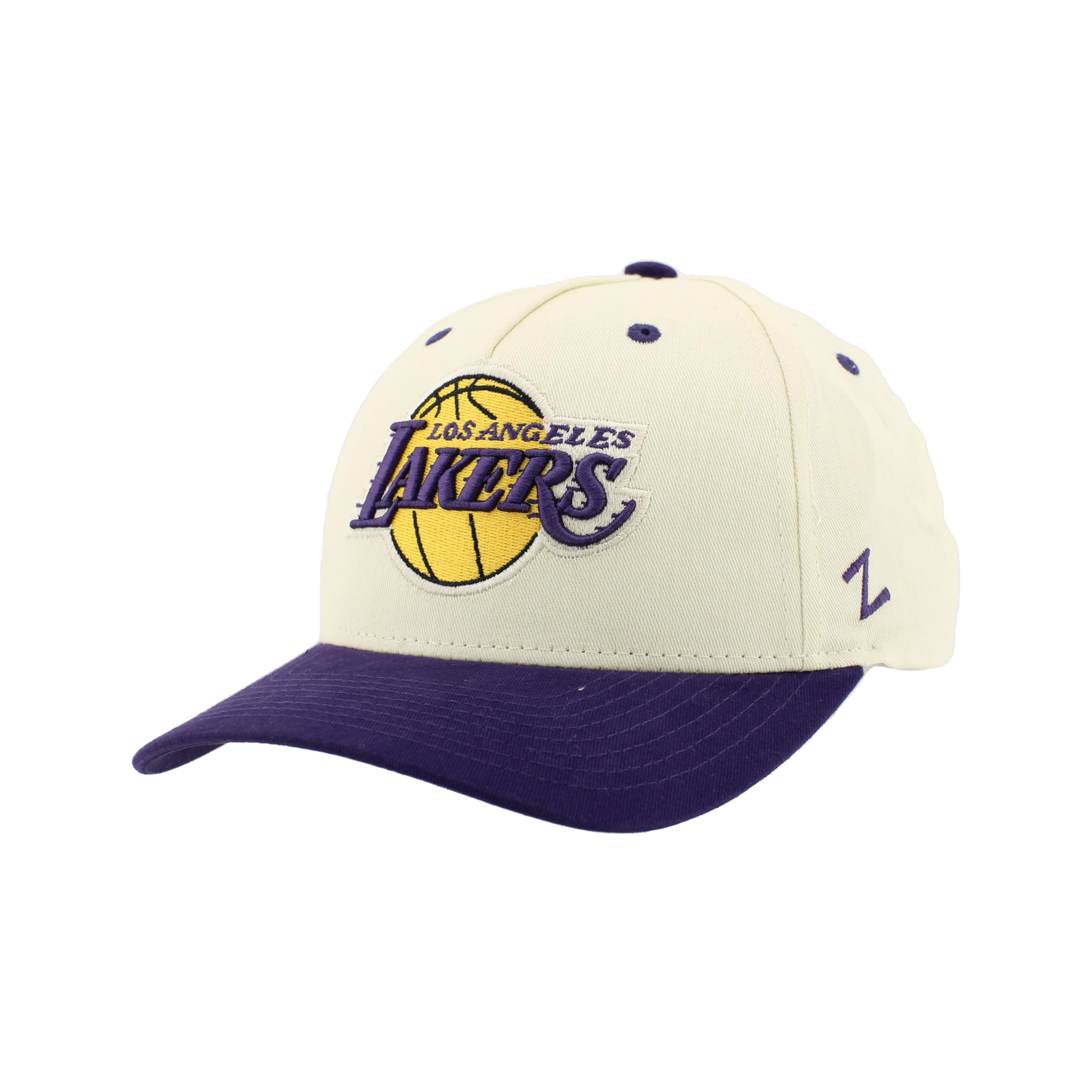 ZHATS NBA Unisex-Adult NBA Officially Licensed Adjustable Snapback Hat Marquee Ivory