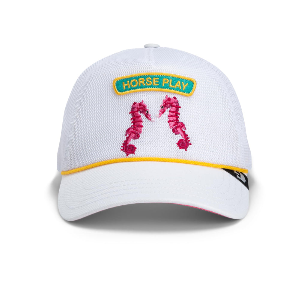 Goorin Bros. Surf Rockers Collection Relaxed Trucker Hat for Men and Women, White (Aquapals), One Size