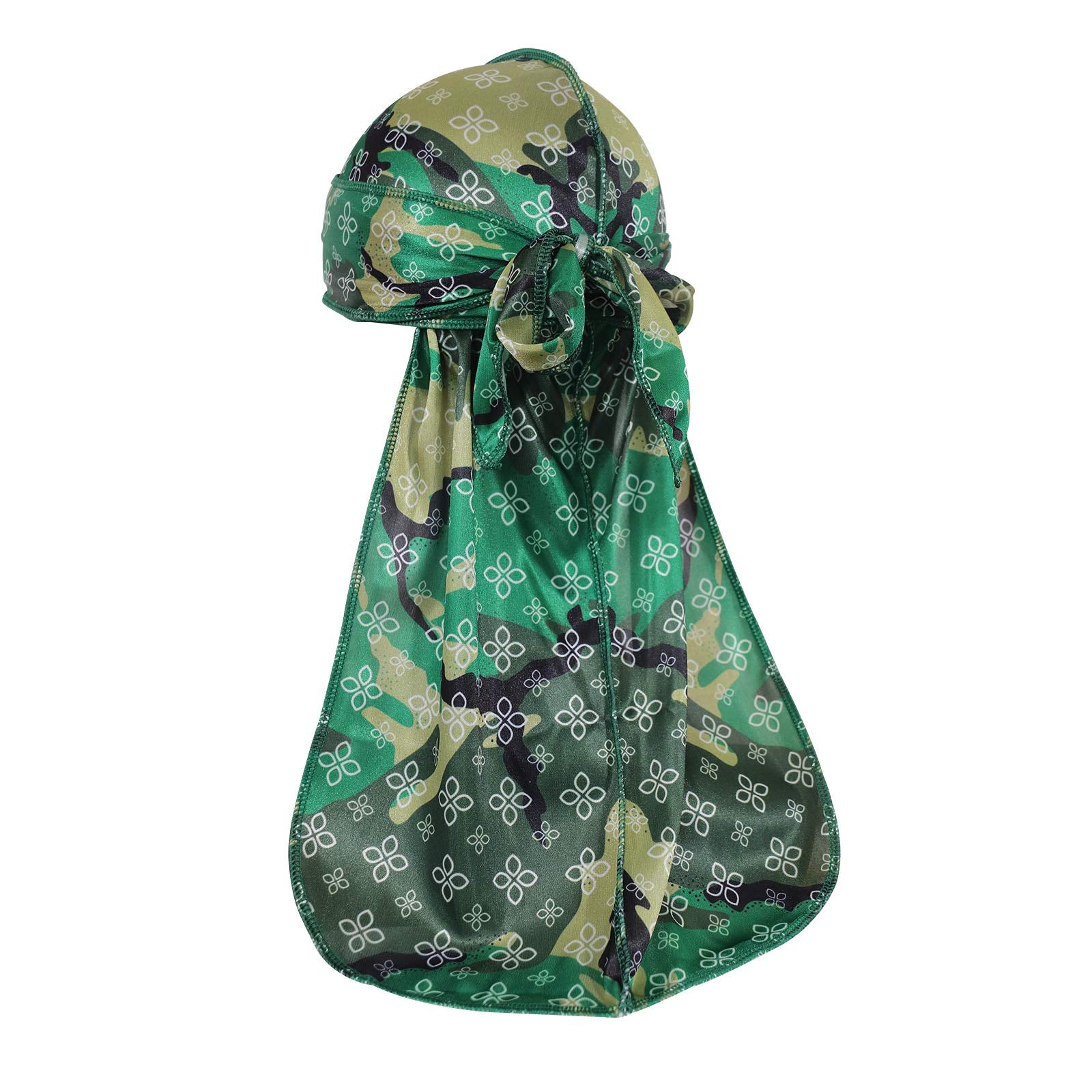 ForceWave Durag for Men Designer for Waves Silky Durag Du rag with Designed Pattern