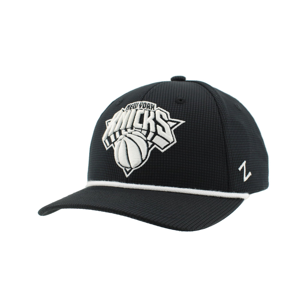 ZHATS NBA Unisex-Adult NBA Officially Licensed Rope Hat Snapback Backspin Contrast Black