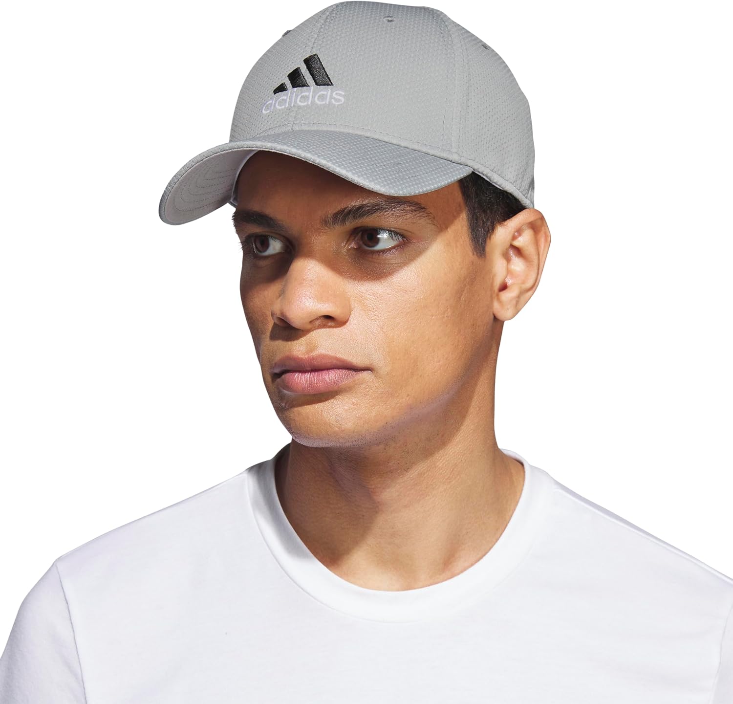 Adidas Mens Zags 2.0 Structured Mid Crown A-Flex Stretch Fit HatBaseball Cap