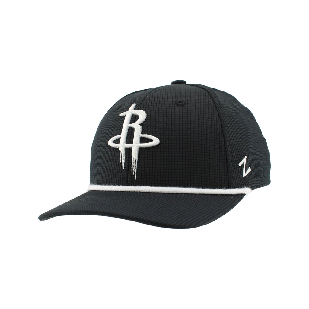 ZHATS NBA Unisex-Adult NBA Officially Licensed Rope Hat Snapback Backspin Contrast Black