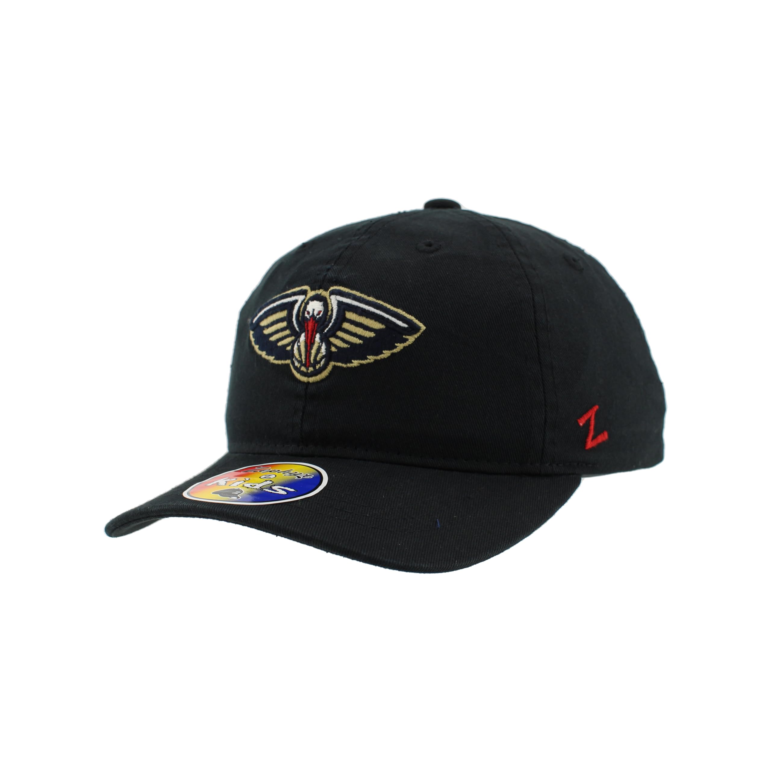 ZHATS NBA Unisex Kids NBA Officially Licensed Youth Adjustable Hat Scholarship Icon Black