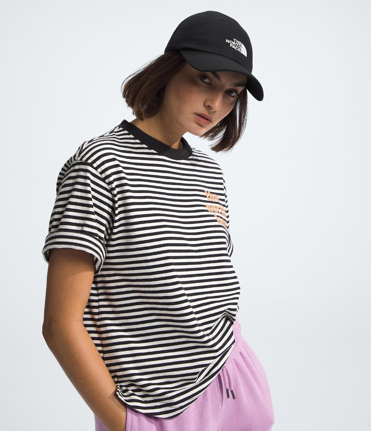 The North Face Norm Baseball Hat | Shallow Fit Ball Cap with Embroidered Logo, Adjustable Strap Closure & Silver Buckle