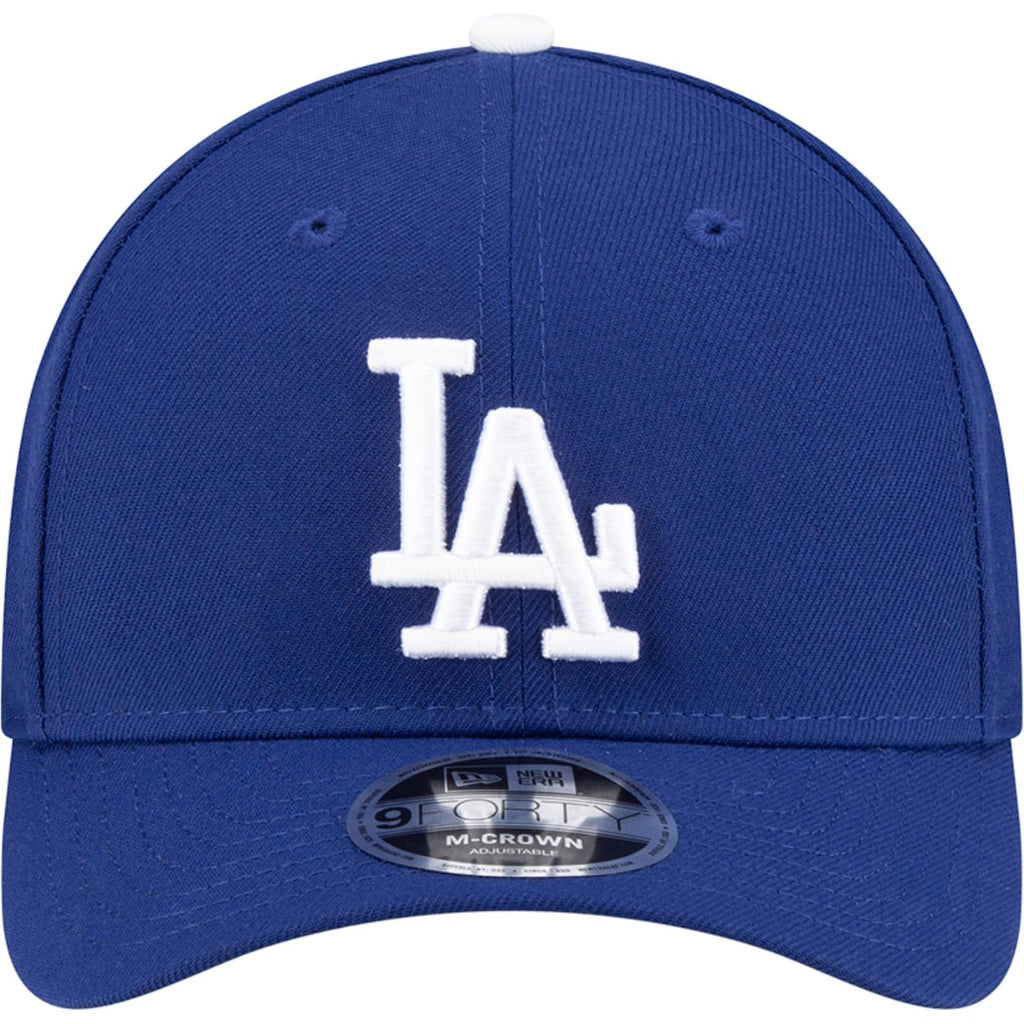 Adult Los Angeles Dodgers New Era Blue Player Replica 9FORTY M-Crown Style Adjustable Snapback Hat - Men's