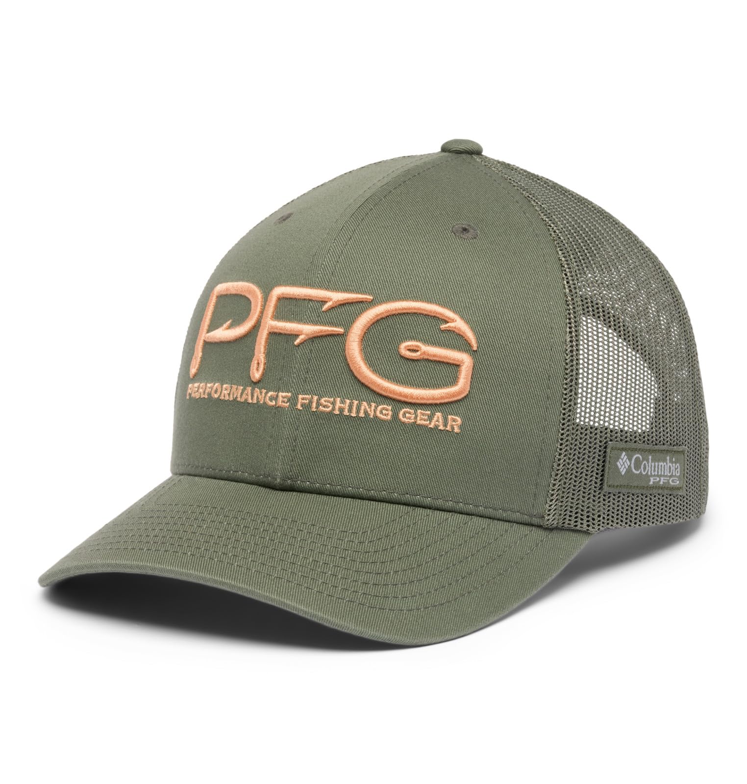 Columbia Unisex PFG Fish Flag Mesh Ball Cap