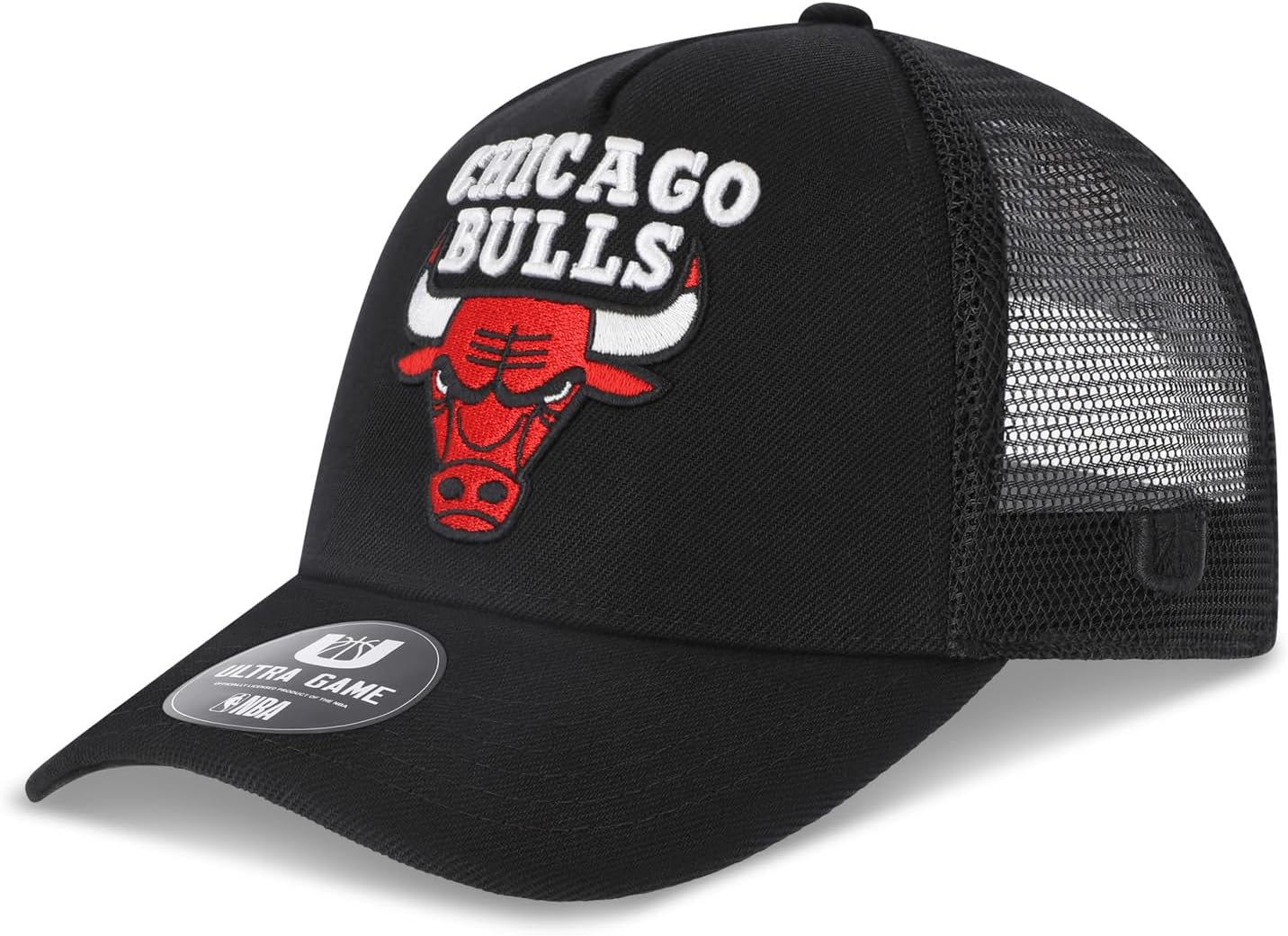 Ultra Game Men’s NBA Official Snap Back All Around The World Trucker Baseball Cap Hat