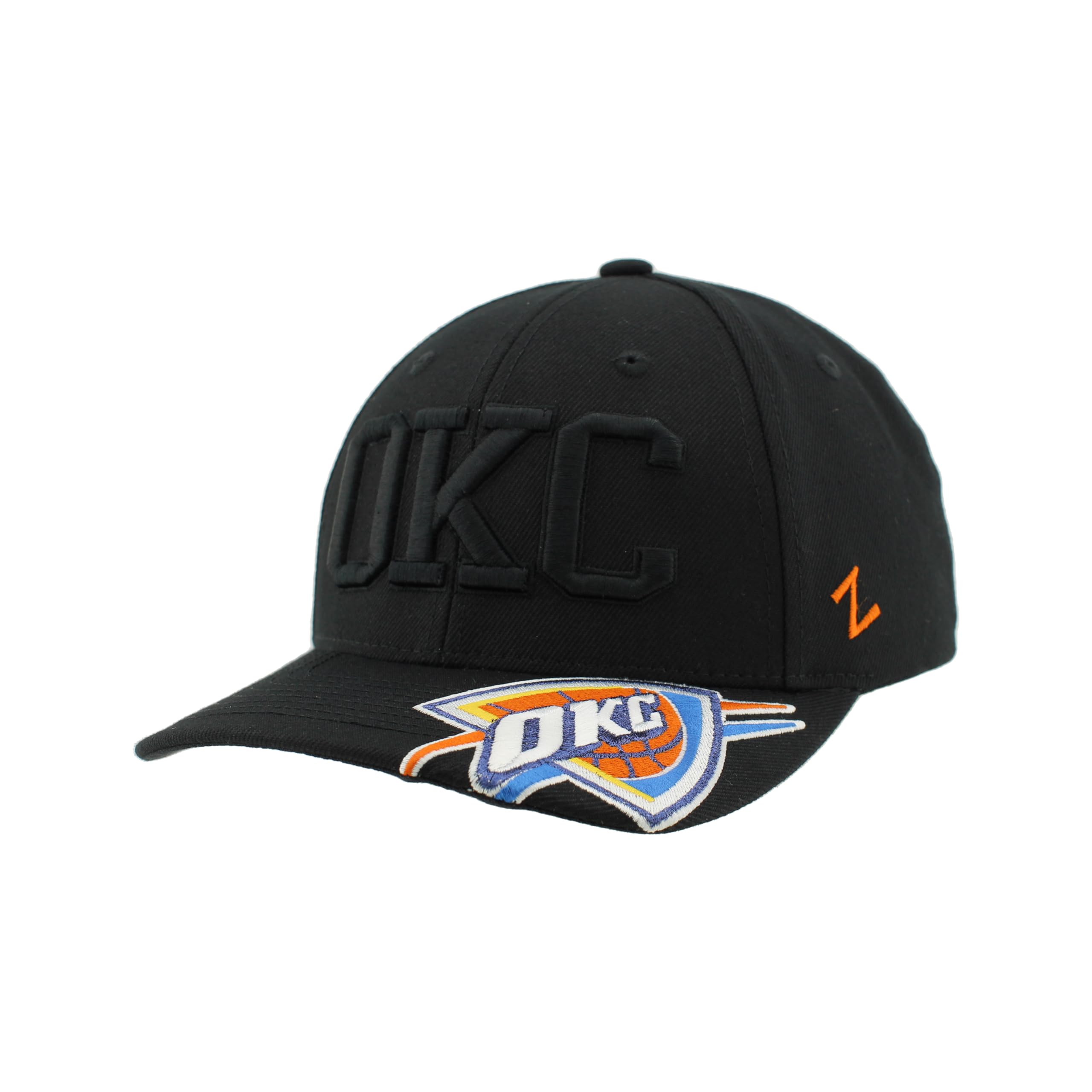 ZHATS NBA Unisex-Adult NBA Officially Licensed Adjustable Snapback Hat Contender Black