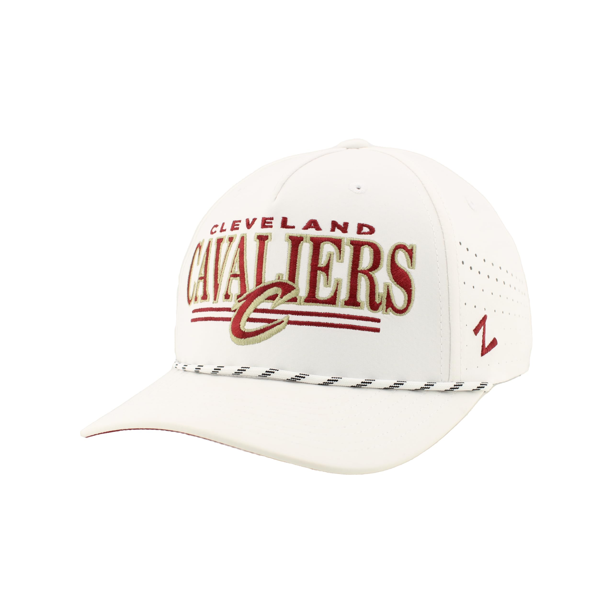 ZHATS NBA Unisex-Adult NBA Officially Licensed Rope Hat Snapback Performance Regalia White