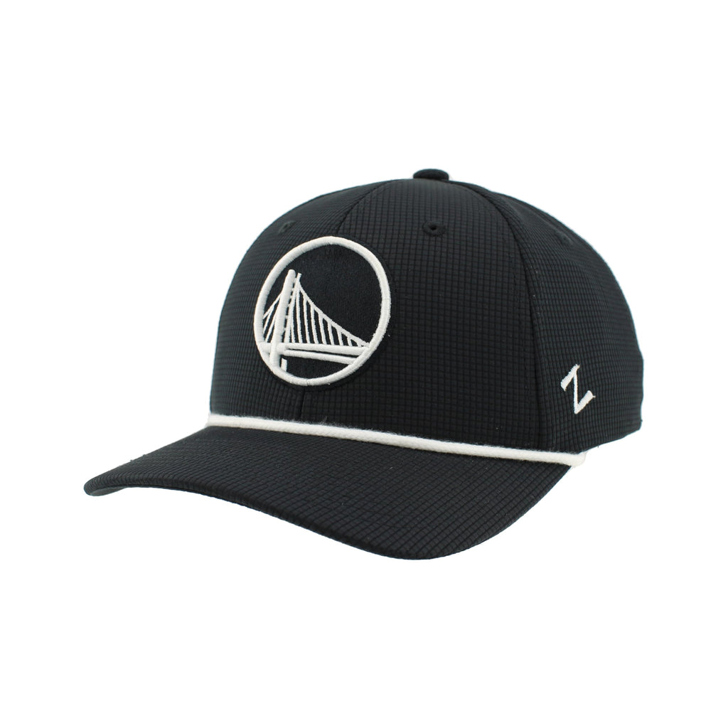 ZHATS NBA Unisex-Adult NBA Officially Licensed Rope Hat Snapback Backspin Contrast Black