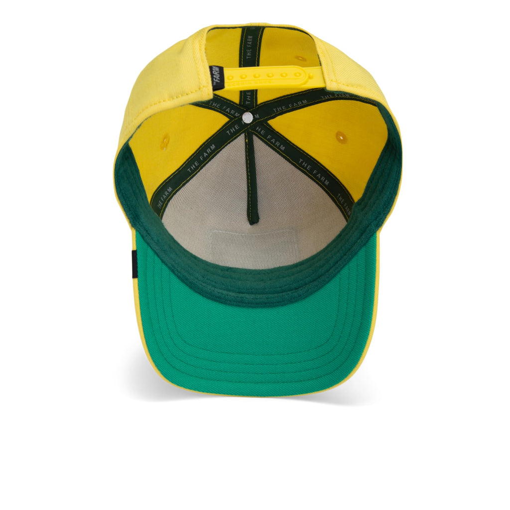 Goorin Bros. All Over Wool Collection Trucker Hat for Men and Women, Yellow (Goose Field 100), One Size