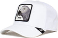Goorin Bros. The Farm Premium Platinum Series Unisex Trucker Hat, White (Platinum Word), One Size