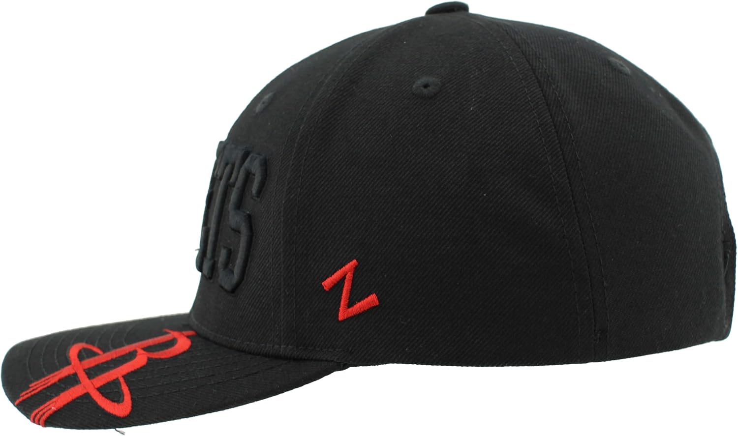 ZHATS NBA Unisex-Adult NBA Officially Licensed Adjustable Snapback Hat Contender Black