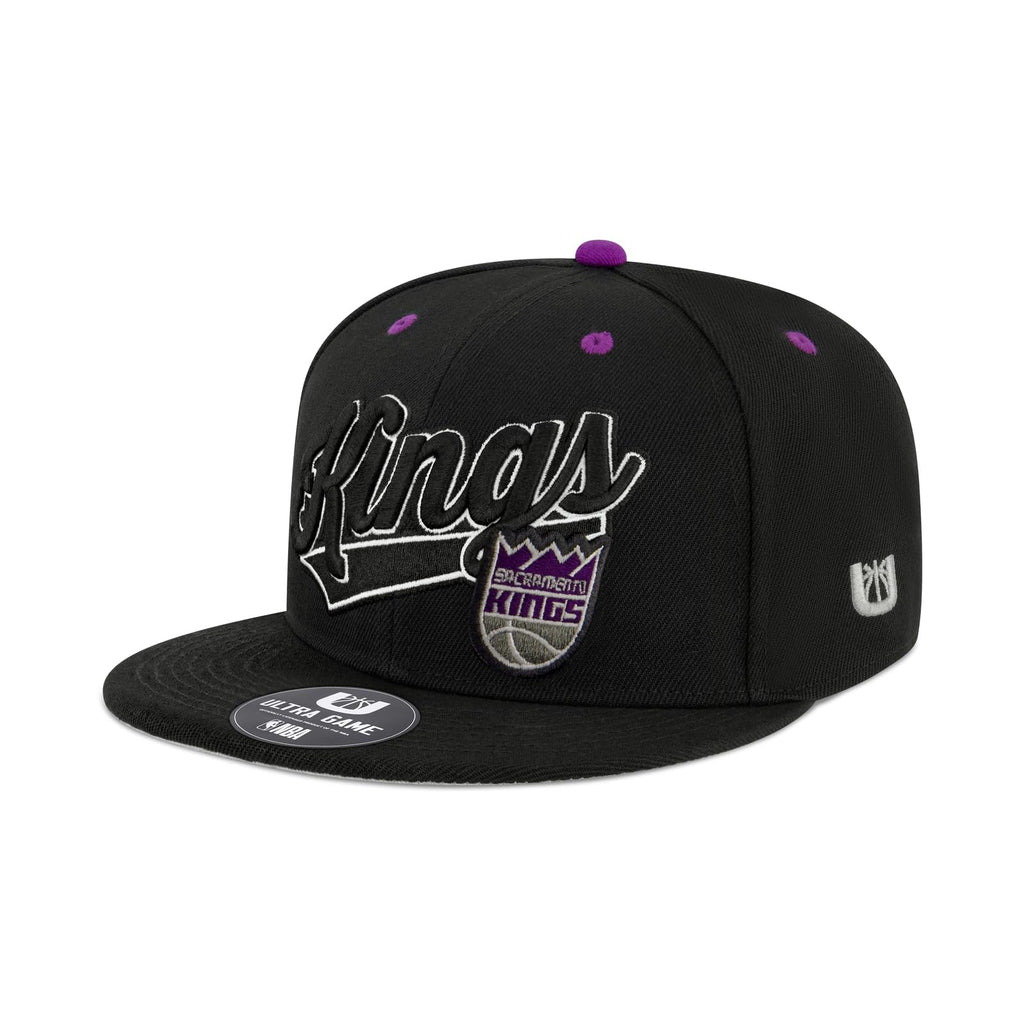 Ultra Game Men’s NBA Official Snap Back 3D Embroidered Team Logo Baseball Cap Hat