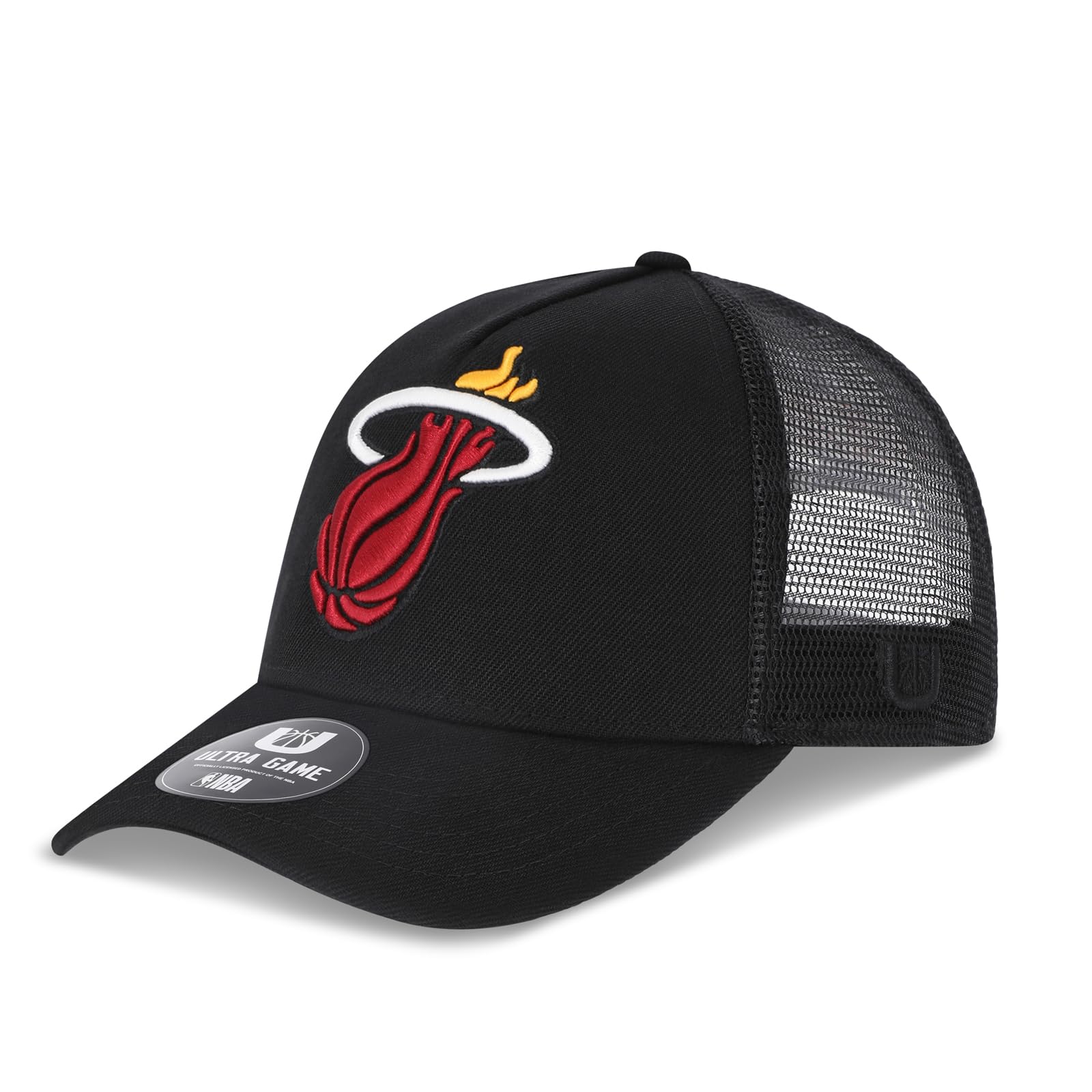 Ultra Game Men’s NBA Official Snap Back All Around The World Trucker Baseball Cap Hat