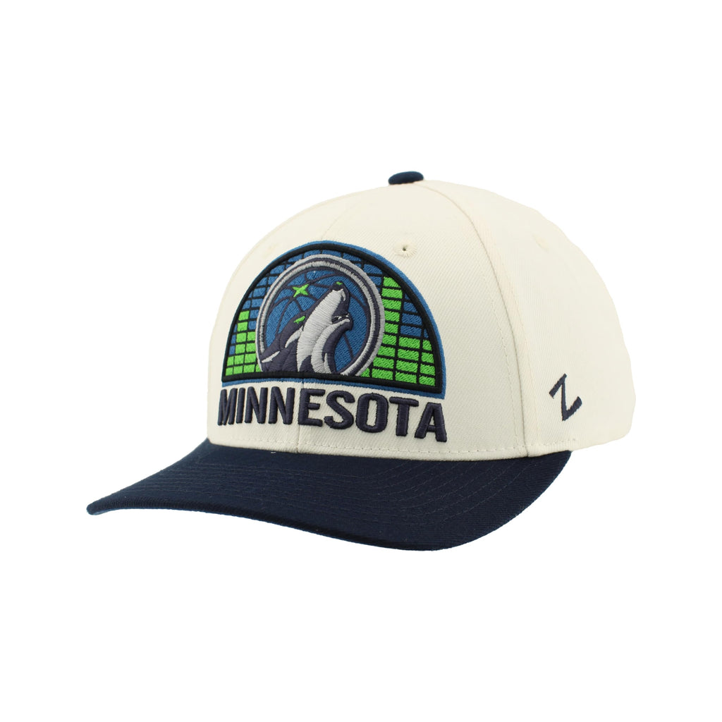 ZHATS NBA Unisex-Adult NBA Officially Licensed Adjustable Snapback Hat Contender Ivory