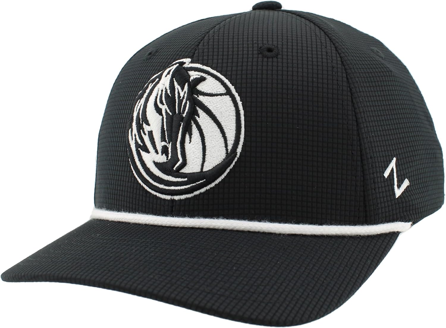 ZHATS NBA Unisex-Adult NBA Officially Licensed Rope Hat Snapback Backspin Contrast Black
