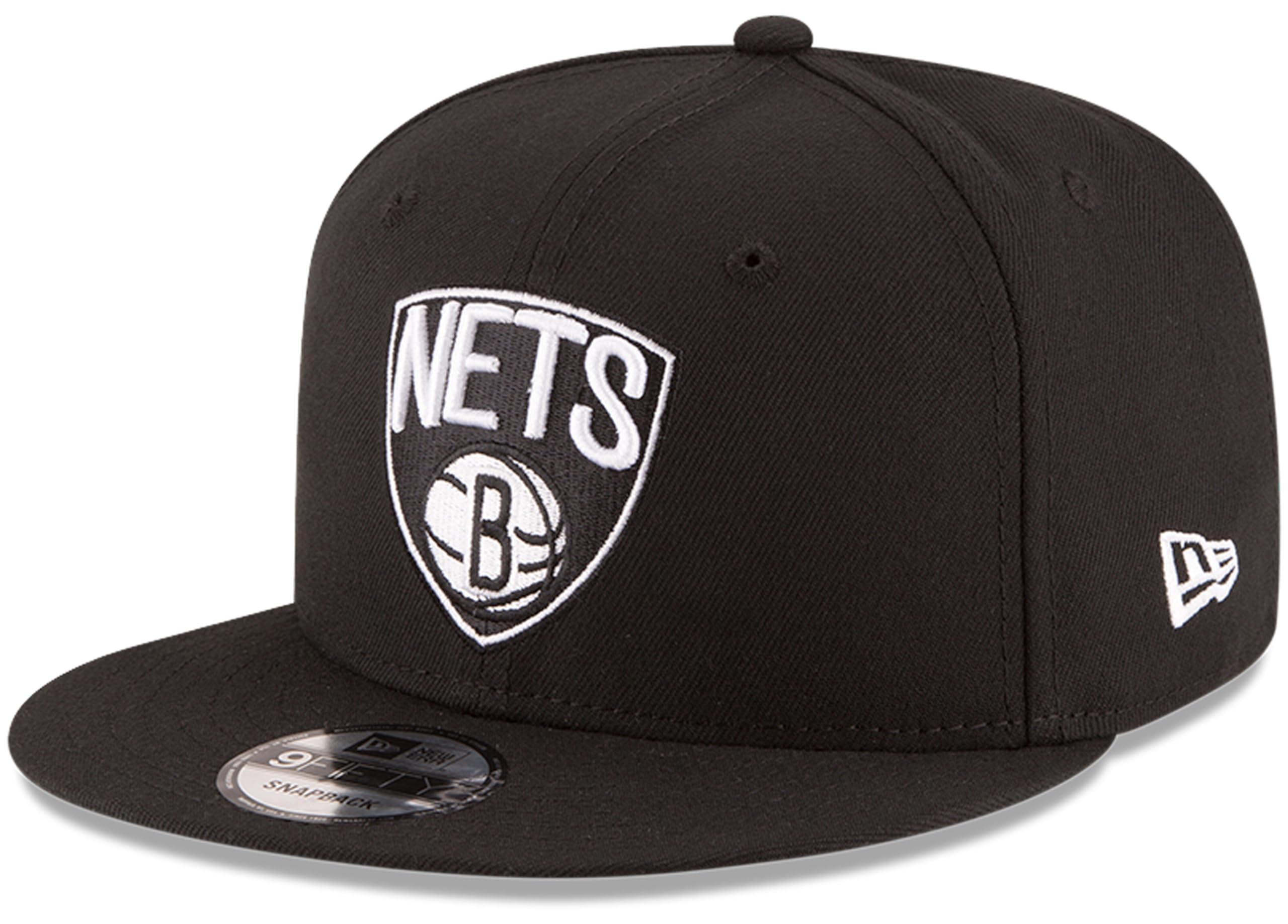 New Era NBA 9FIFTY Black White Adjustable Snapback Hat Cap One Size Fits All