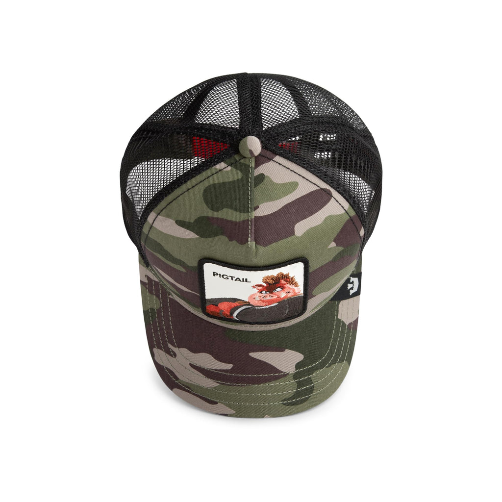 Goorin Pigtail Trucker Hat - Goorin x Bad Guys 2-57/43 Poly Cotton Blend - One Size - Unisex