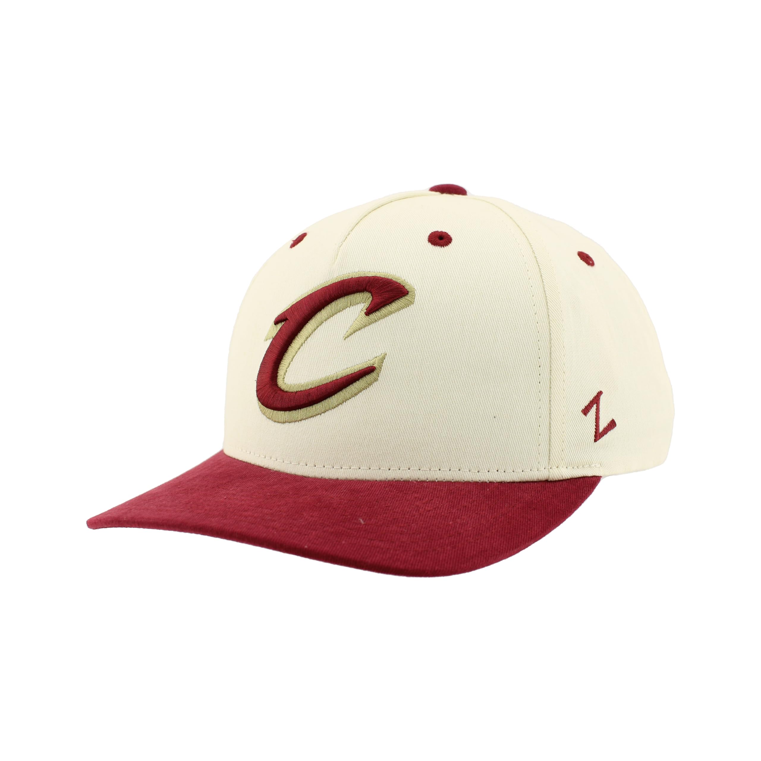 ZHATS NBA Unisex-Adult NBA Officially Licensed Adjustable Snapback Hat Marquee Ivory