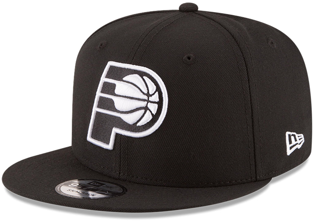 New Era NBA 9FIFTY Black White Adjustable Snapback Hat Cap One Size Fits All