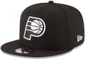 New Era NBA 9FIFTY Black White Adjustable Snapback Hat Cap One Size Fits All