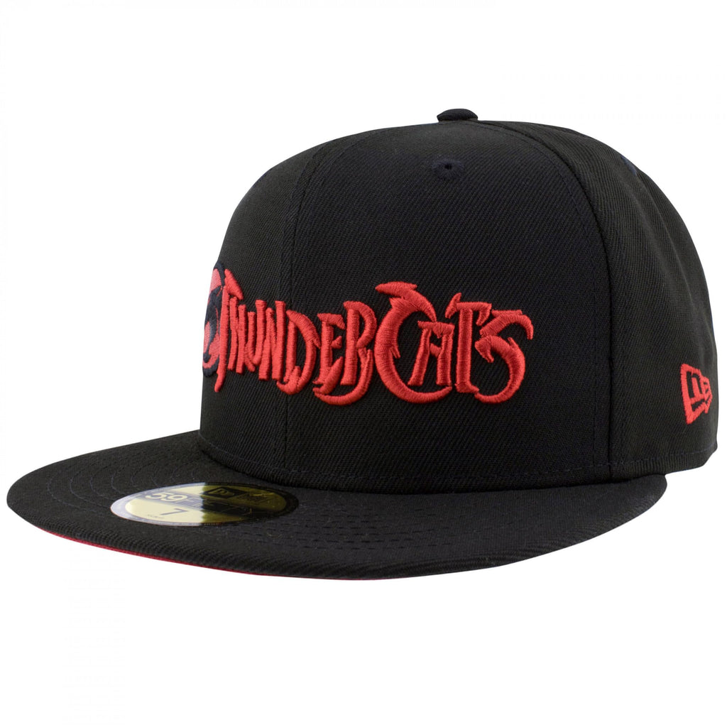 New Era Thundercats Logo 59Fifty Fitted Hat (US, Numeric, 7 7/8, Black)