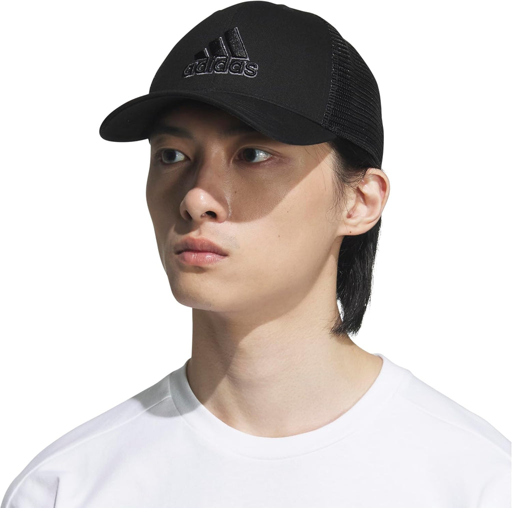 adidas Unisex Trucker Hat – Sport Snapback Cap