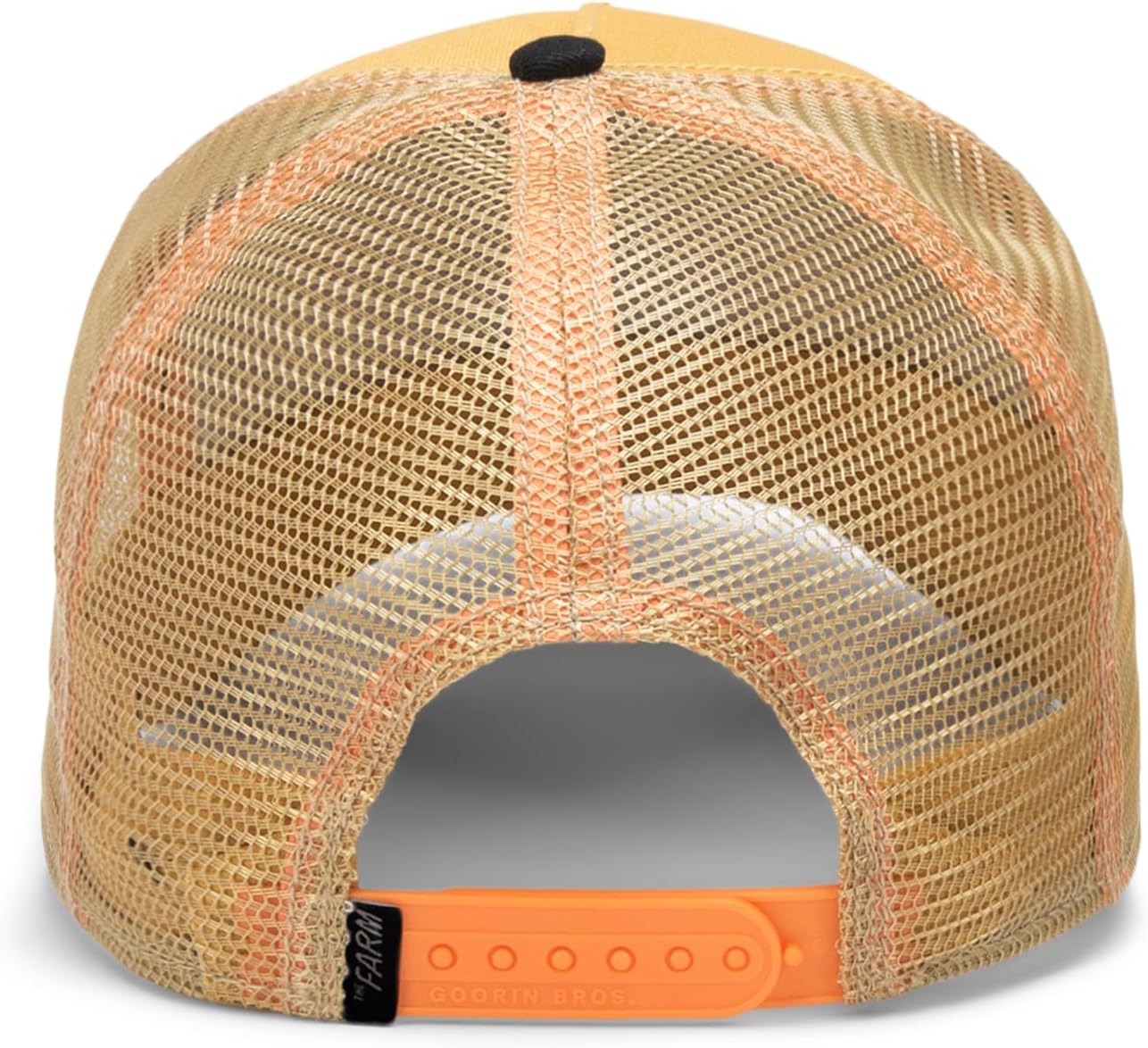 Goorin The Dead Skull Trucker Hat for Men and Women, Mustard, One Size, Unisex