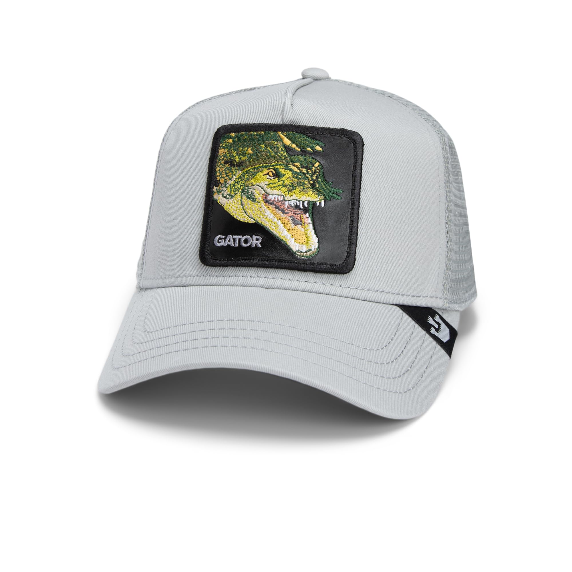 Goorin Bros. Core Combo Trucker Hat for Men and Women (US, Alpha, One Size, Grey (Swamp Monster))