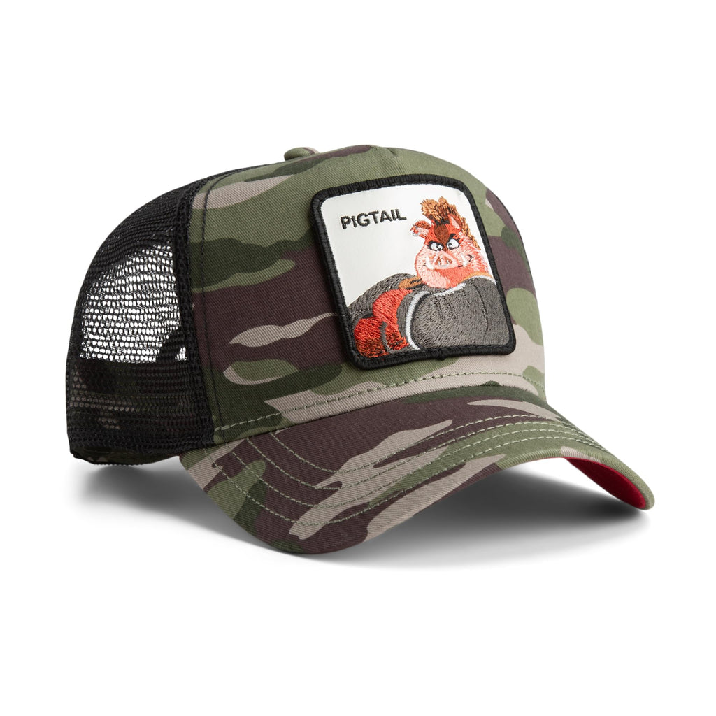 Goorin Pigtail Trucker Hat - Goorin x Bad Guys 2-57/43 Poly Cotton Blend - One Size - Unisex