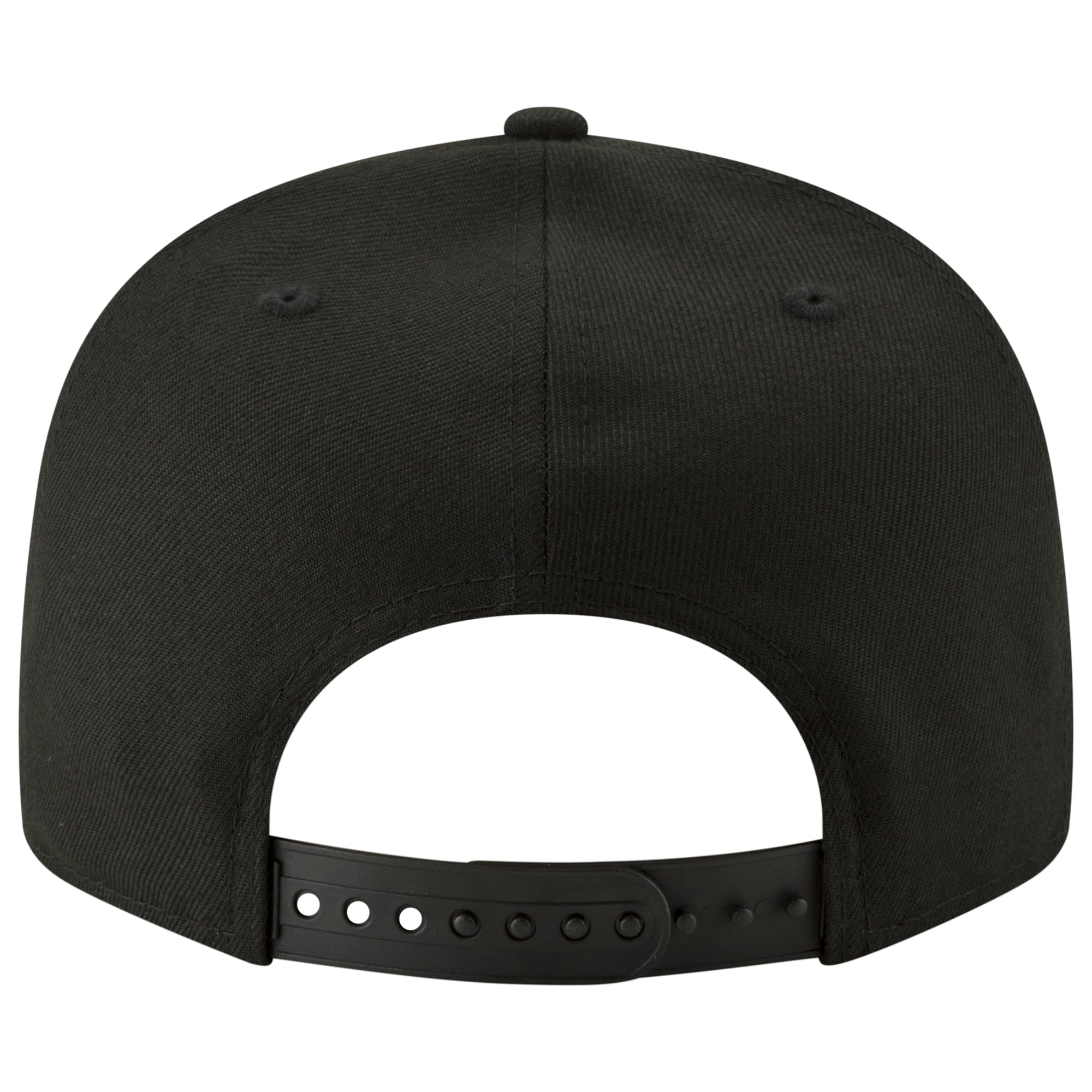 New Era NFL 9FIFTY Black On Black Adjustable Snapback Hat Cap One Size Fits All (San Francisco 49ers)